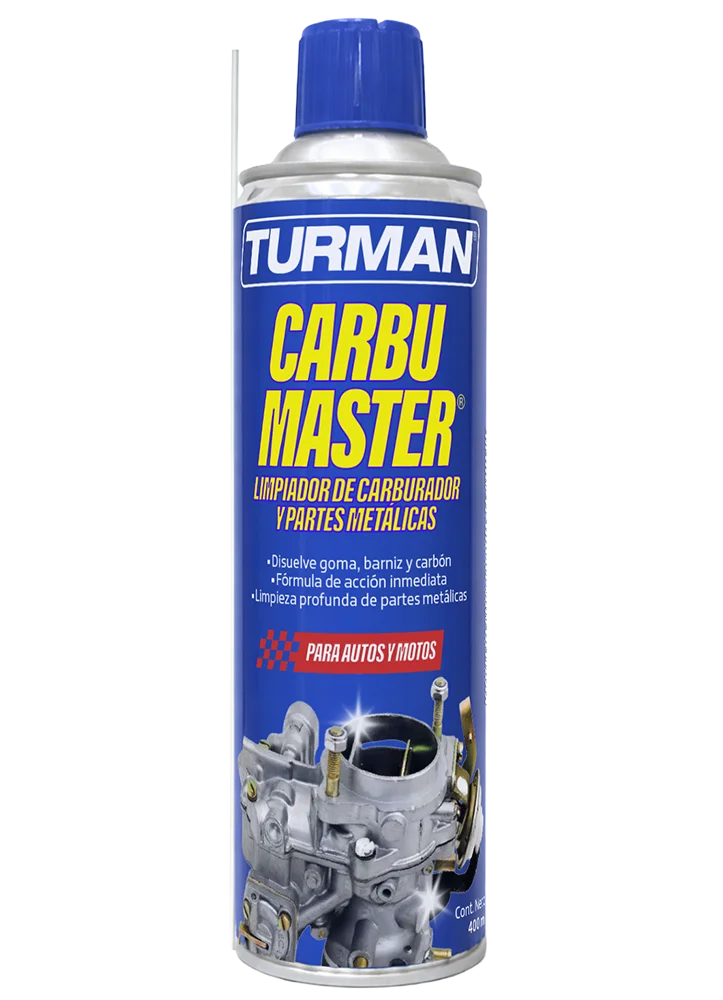 CARBU MASTER® Limpiador de carburador y partes metálicas